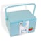 Dritz® Aqua Dots Large Sewing Basket Kit